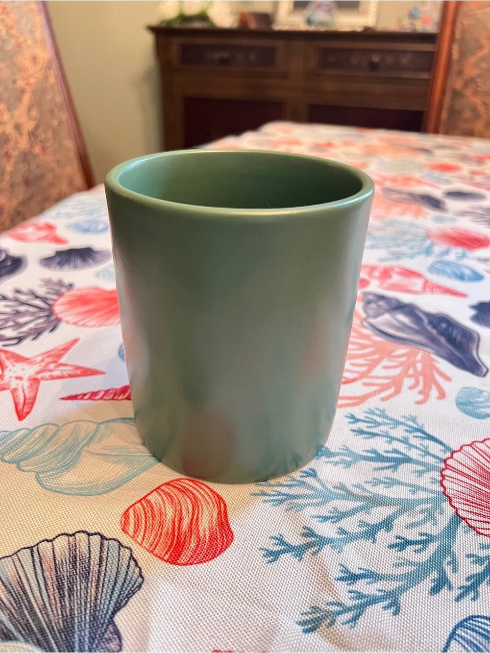 Rae Dunn Sage Green Artisan bathroom decor